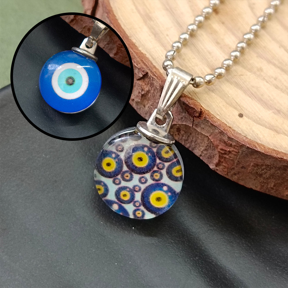 JewelMaze Evil Eye Chain Pendant