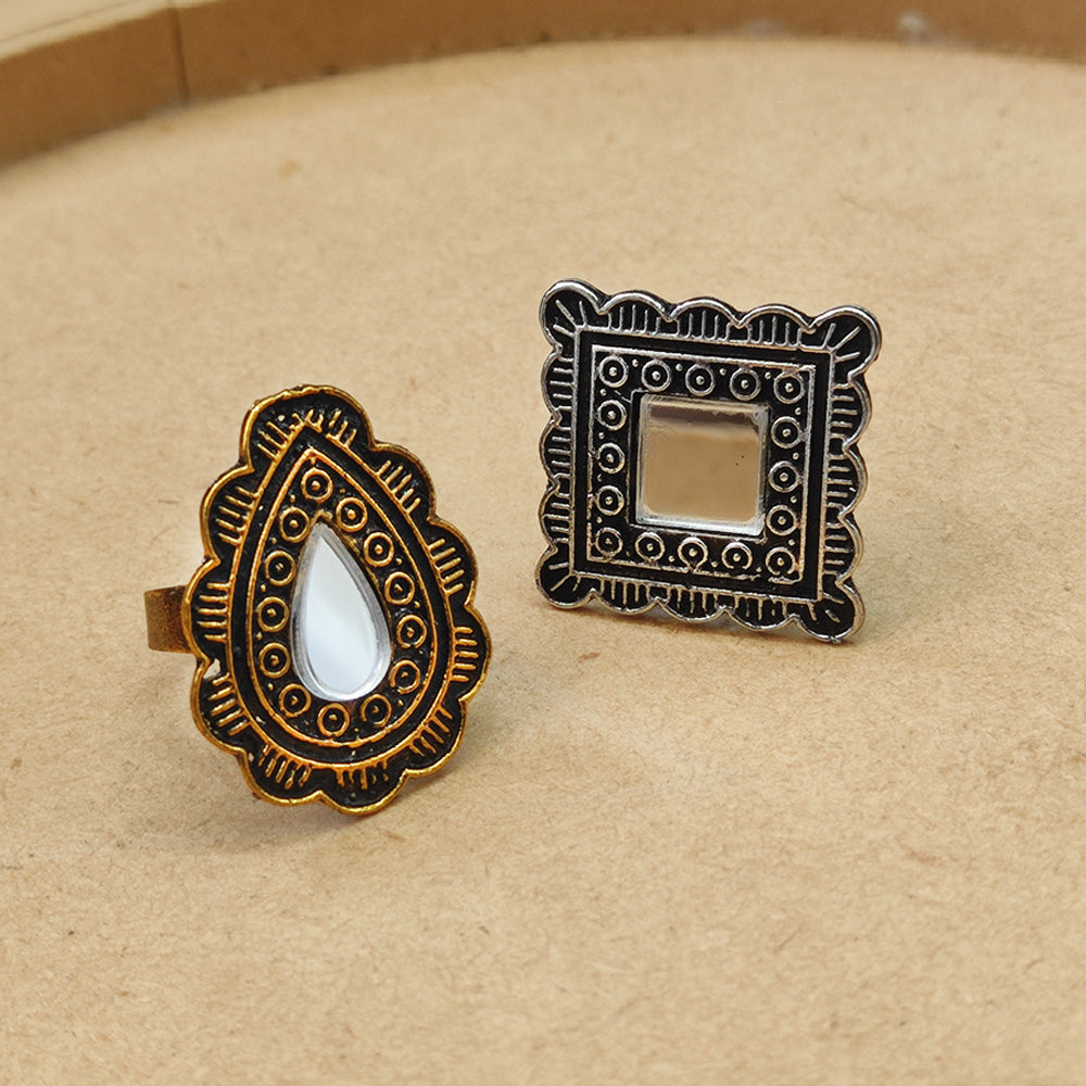 JewelMaze Set of 2 Rings Combo - 1005233