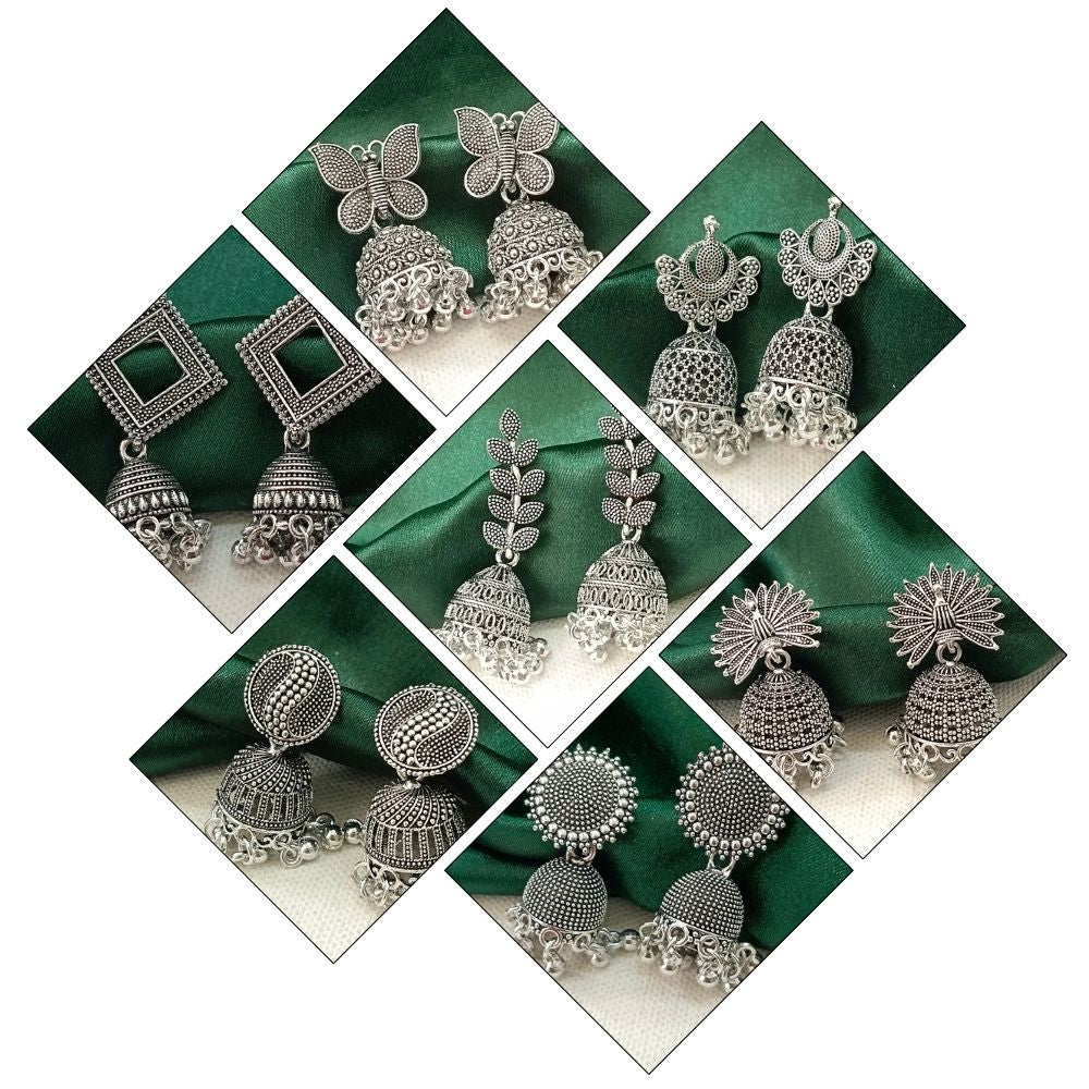 JewelMaze Set of 7 Earrings Combo