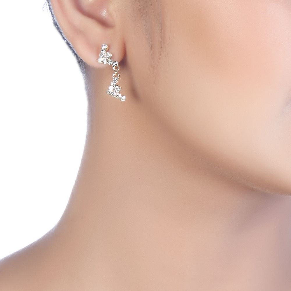 JewelMaze Elegant Austrian Stone Necklace Set