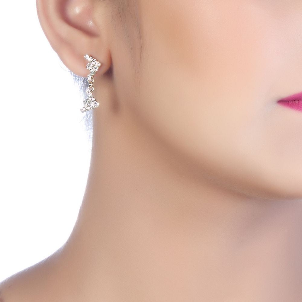 JewelMaze Elegant Austrian Stone Necklace Set