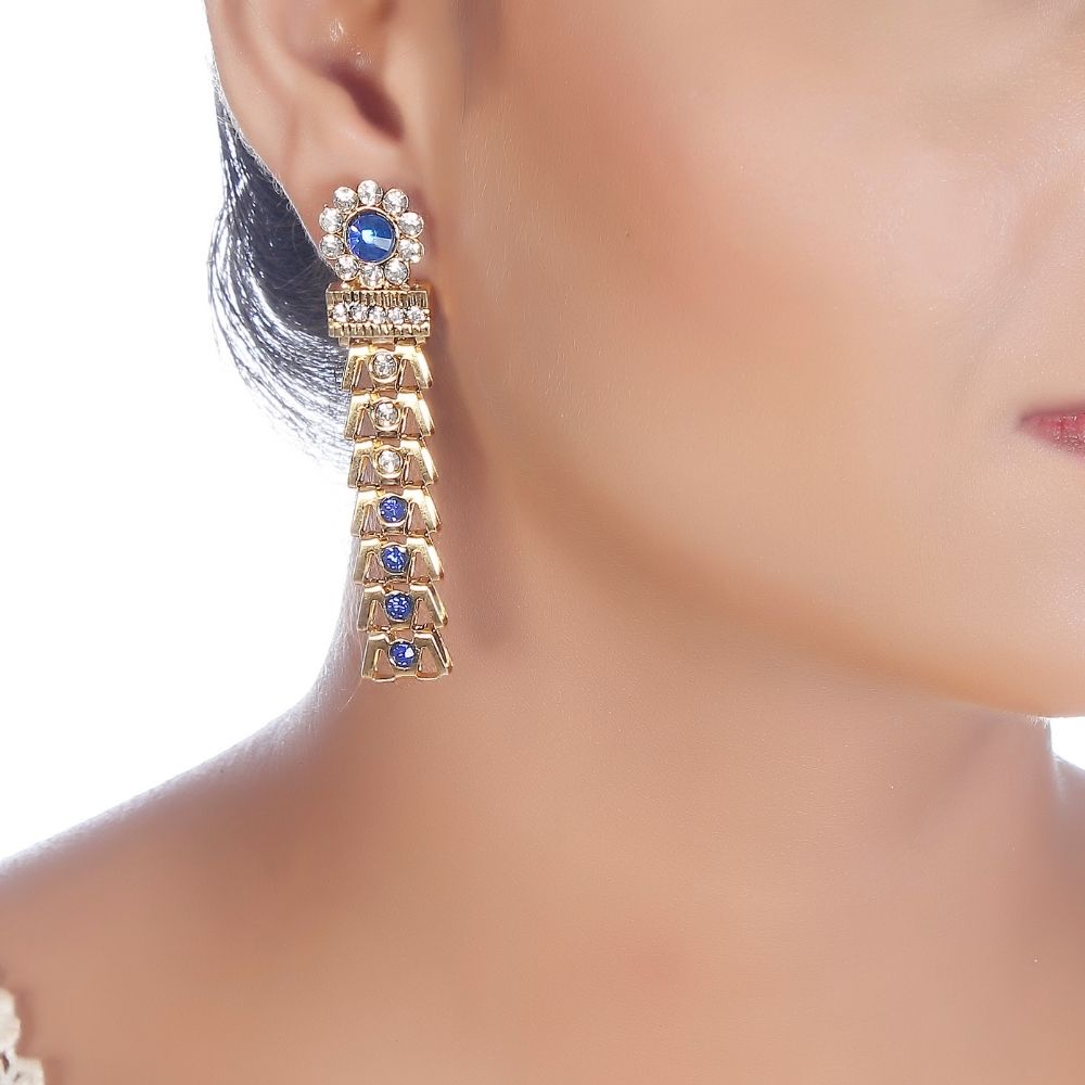 Jewelmaze Exclusive Austrian Stone Necklace Set Stylish Jewelry for Women