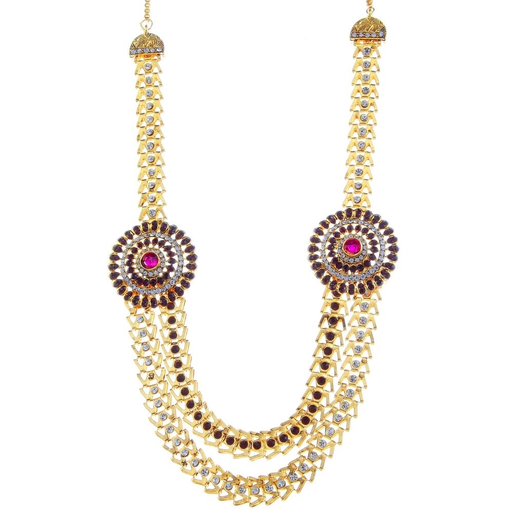 Jewelmaze Exclusive Austrian Stone Necklace Set Stylish Jewelry for Women