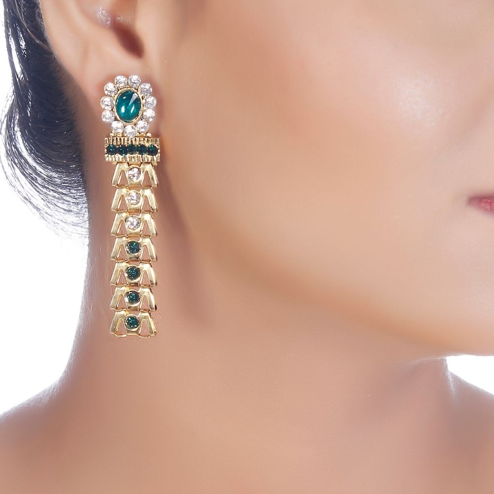 Jewelmaze Exclusive Austrian Stone Necklace Set Stylish Jewelry for Women