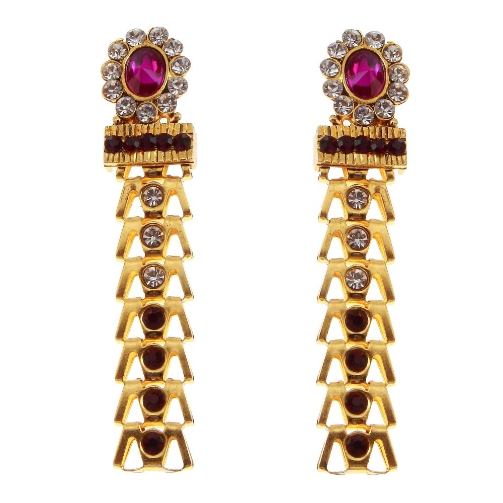 Jewelmaze Exclusive Austrian Stone Necklace Set Stylish Jewelry for Women