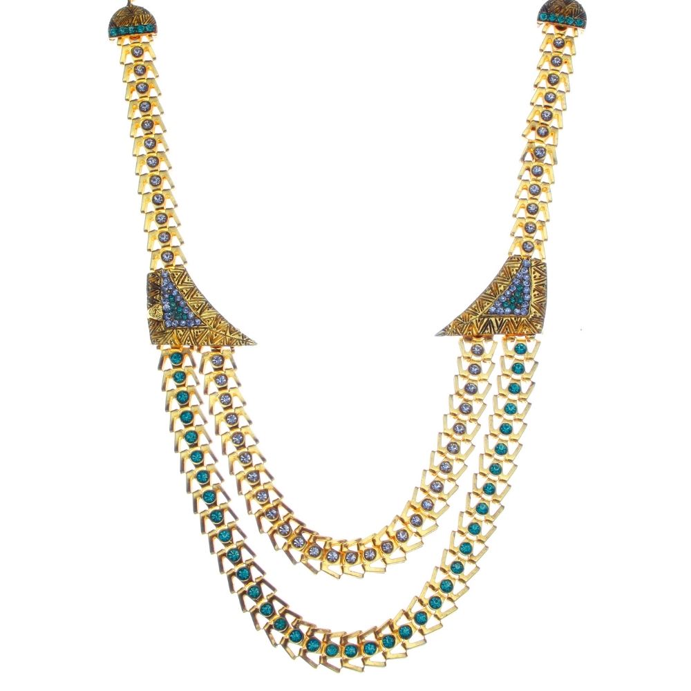 Jewelmaze Exclusive Austrian Stone Necklace Set Stylish Jewelry for Women