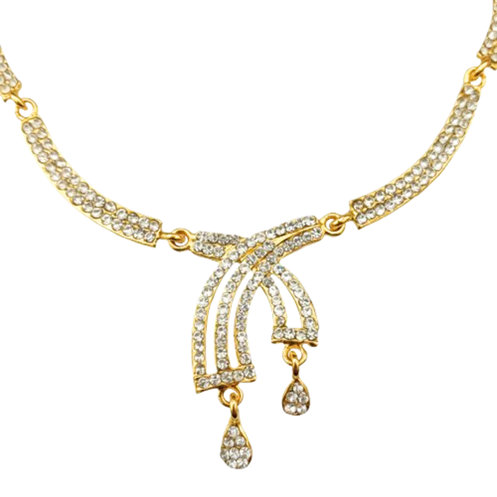 JewelMaze Premium Austrian Stone Jewellery Set