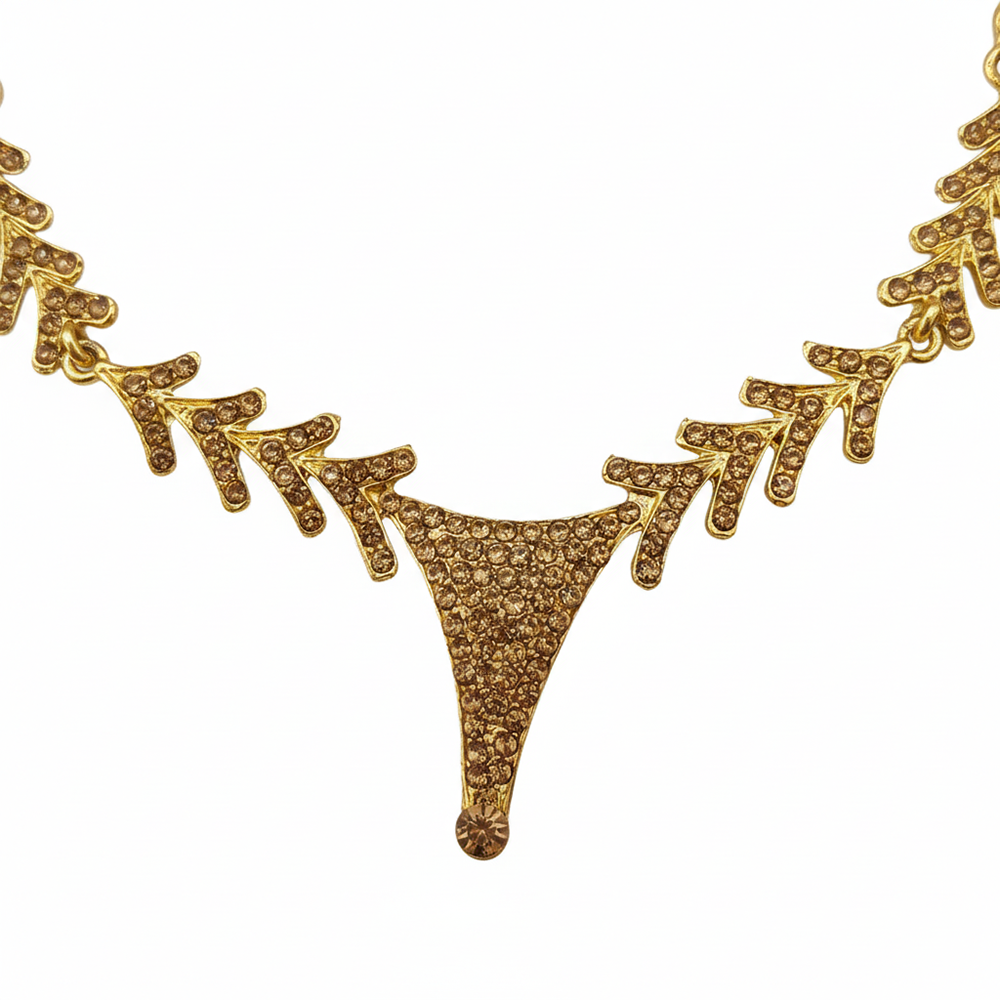 JewelMaze Designer Austrian Stone Necklace Set