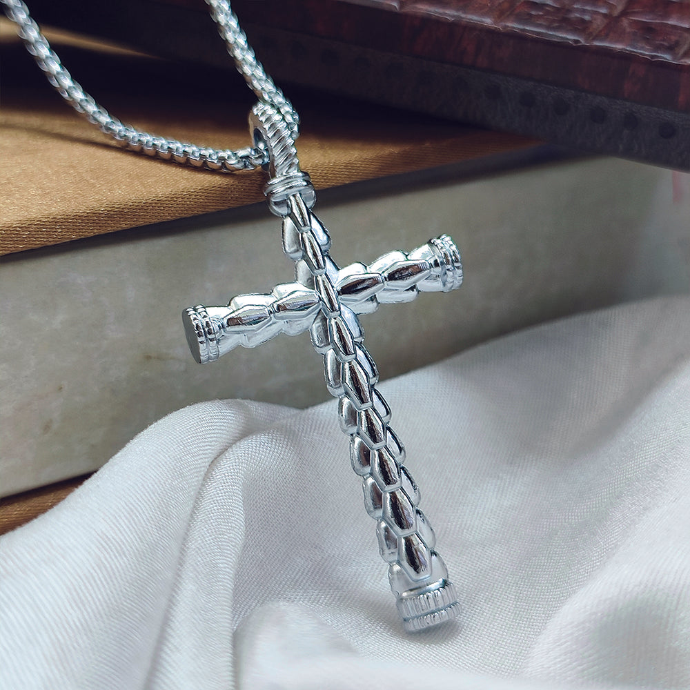 JewelMaze Cross Pendant For Men & Women Chain Pendants