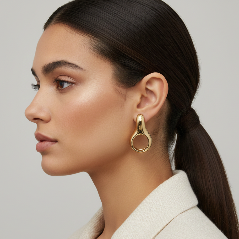 JewelMaze Classy Style Anti Tarnish Earrings