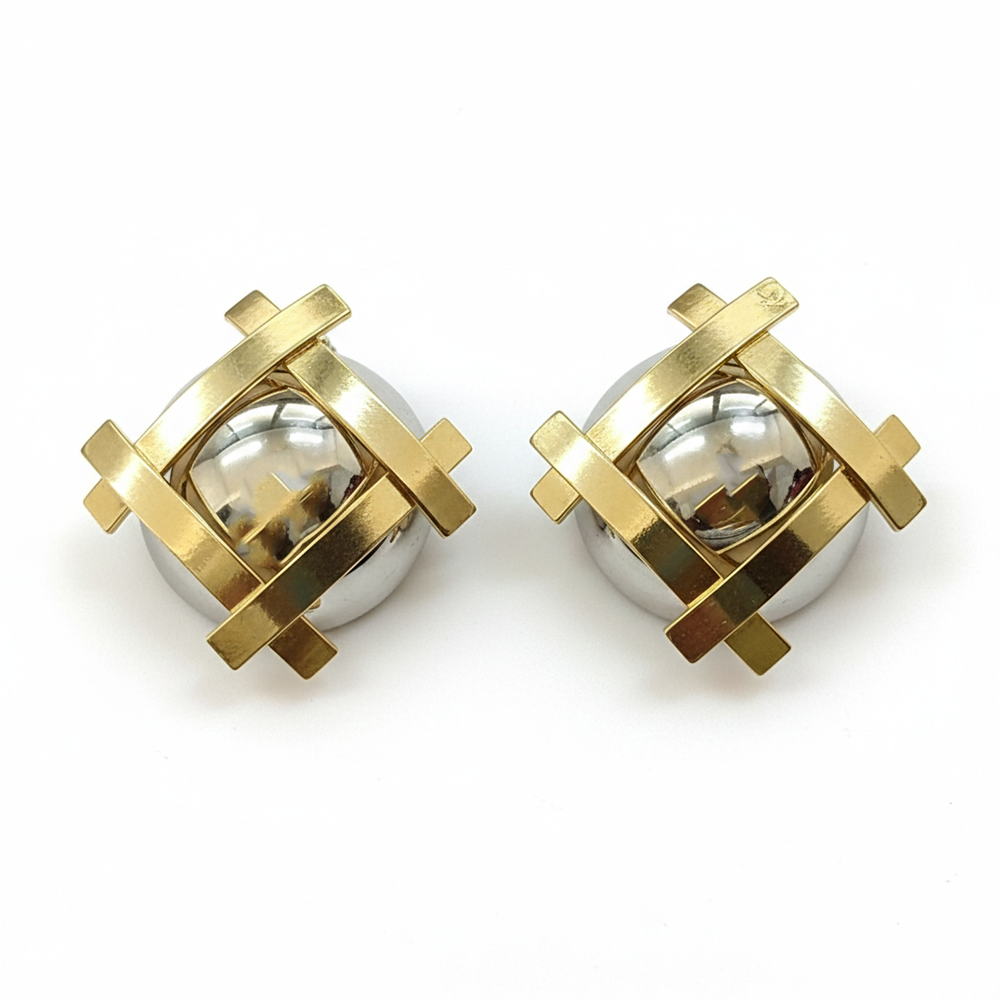 JewelMaze Elegant Anti-Tarnish Earrings for Daily Wear
