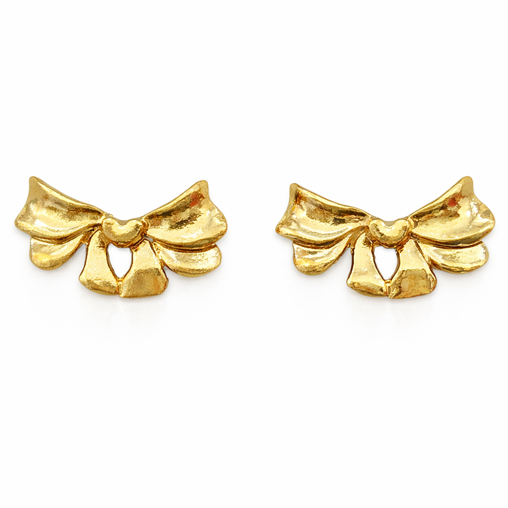 JewelMaze Anti Tarnish Bow Knot Earrings for Women
