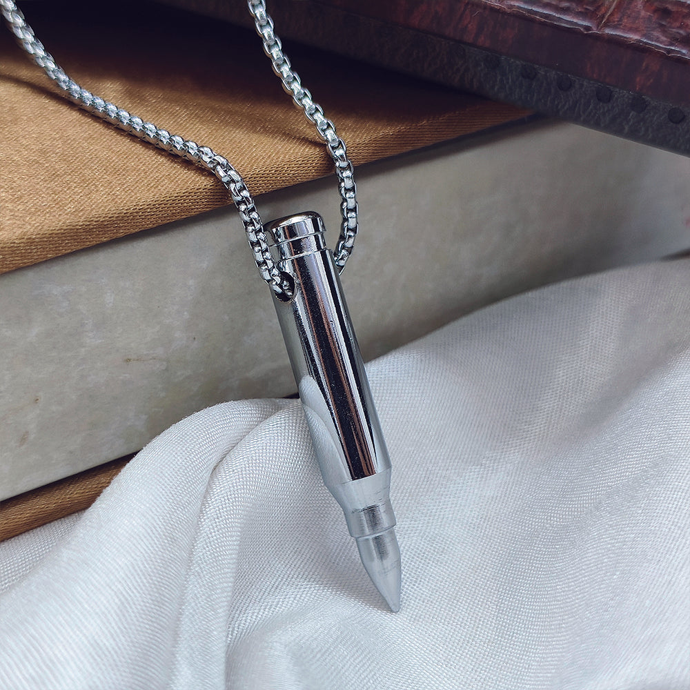 JewelMaze Fashion Bullet Chain Pendant - 1404805
