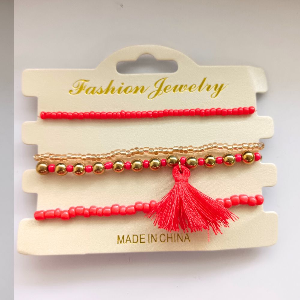 Bhavi Jewels Beads Pretty Bracelet Combo