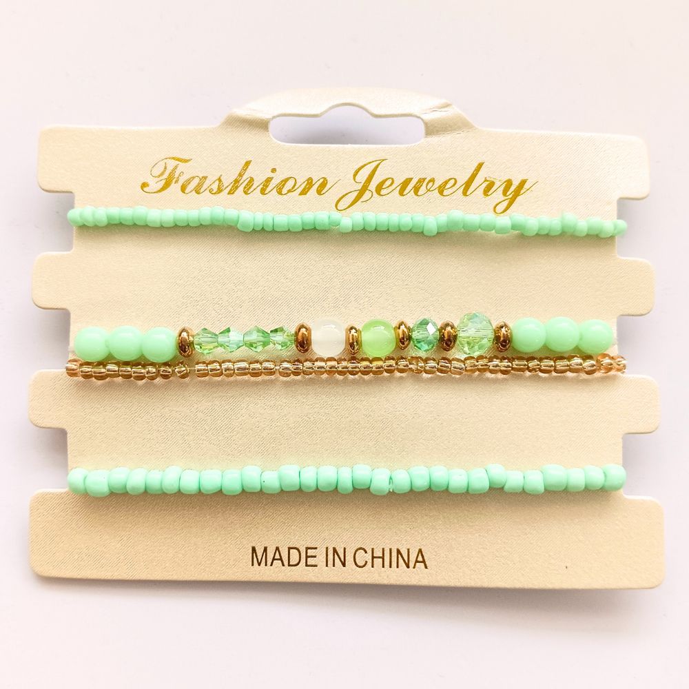 Bhavi Jewels Beads Pretty Bracelet Combo