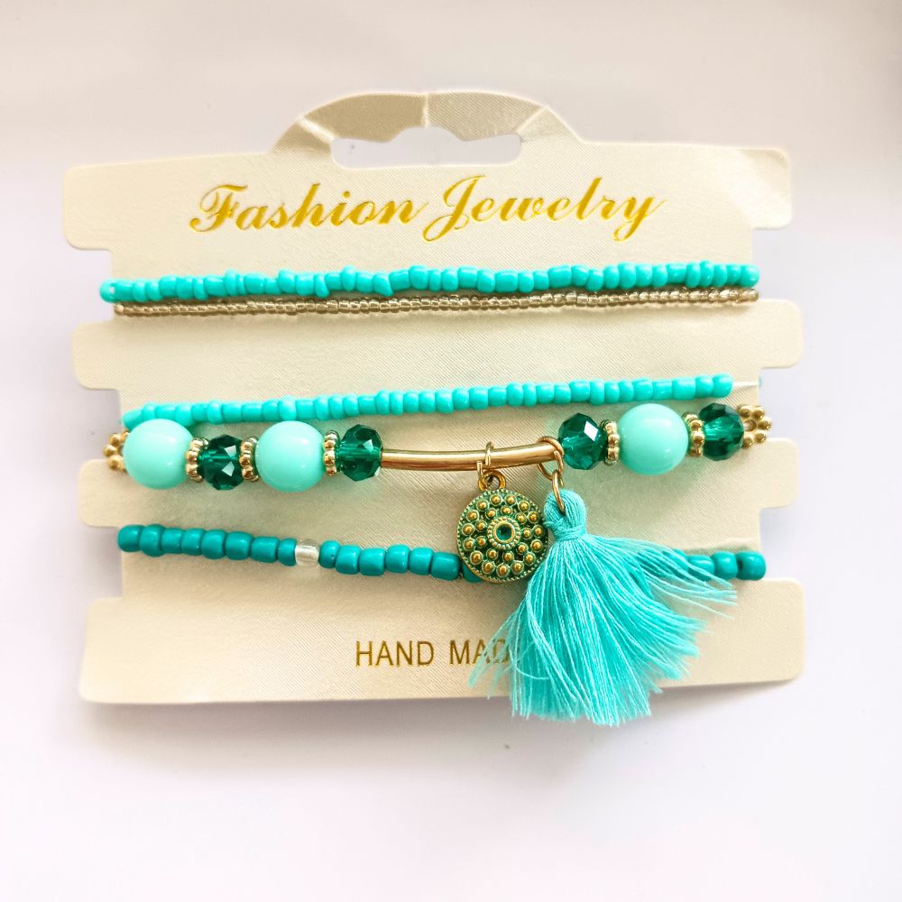 Bhavi Jewels Beads Pretty Bracelet Combo