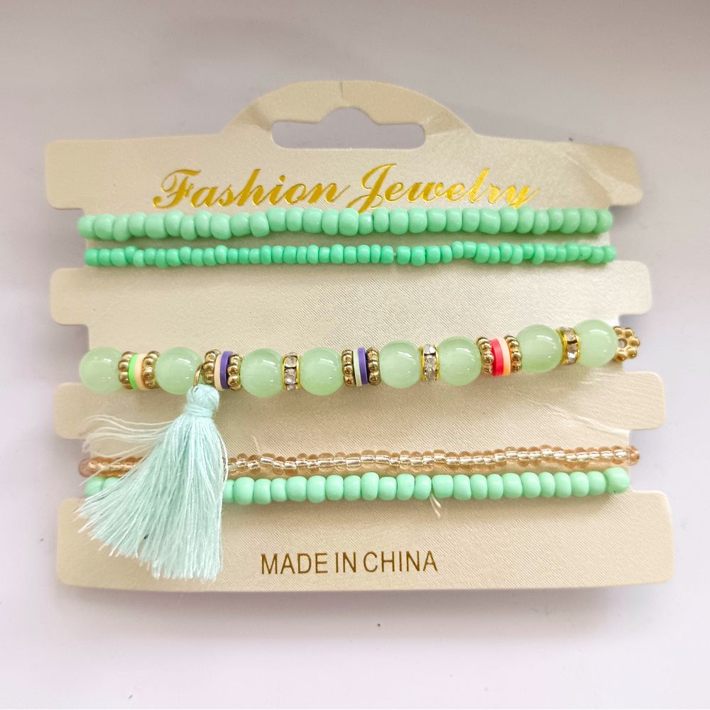 Bhavi Jewels Beads Pretty Bracelet Combo