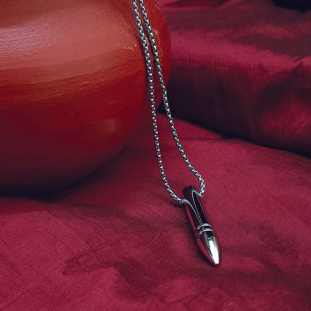 JewelMaze Fashion Bullet Chain Pendant