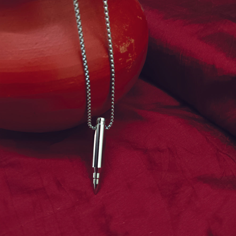 JewelMaze Fashion Bullet Chain Pendant - 1404805