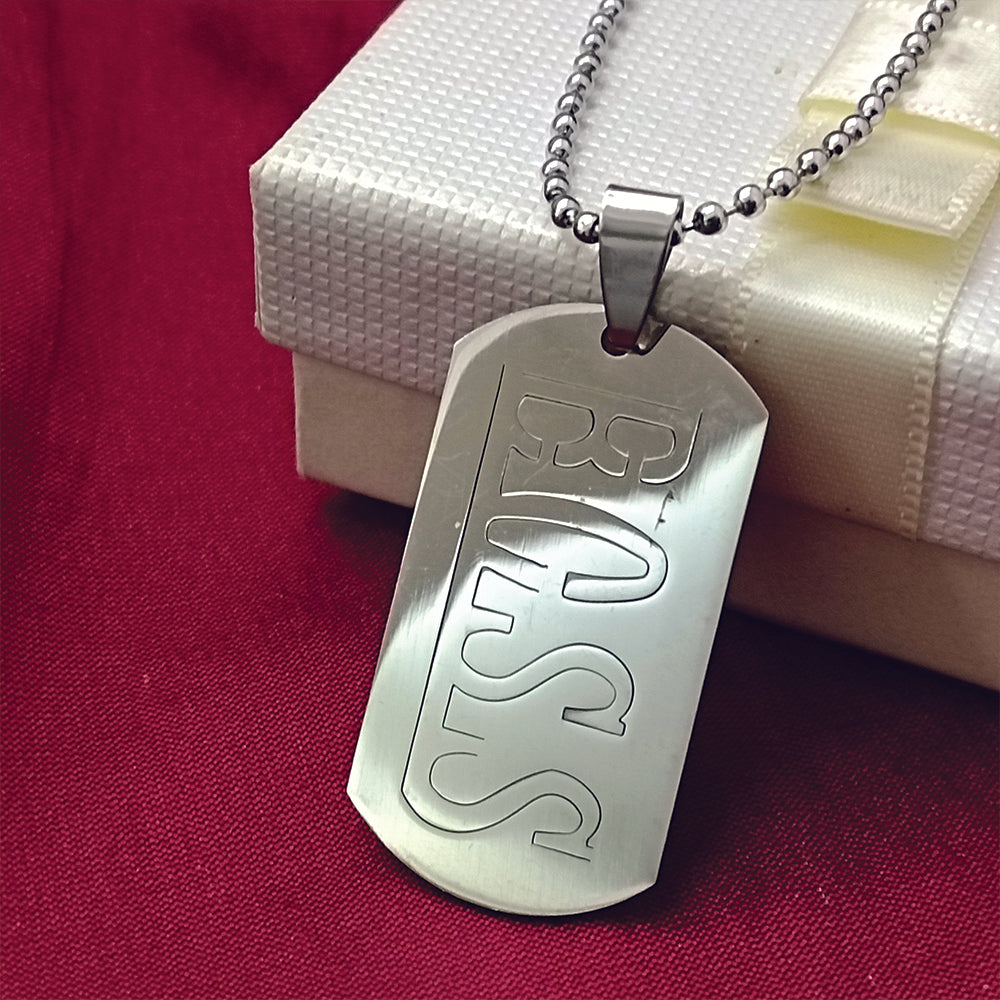 JewelMaze Boss Chain Pendant For Men