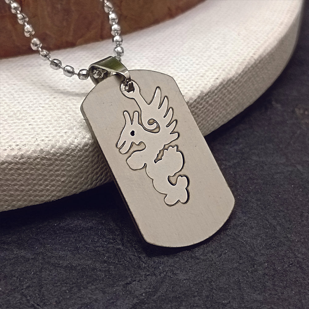 JewelMaze Dragon Chain Pendant For Men -1404869