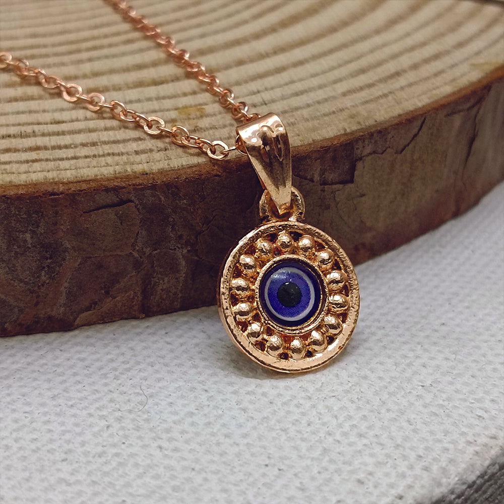JewelMaze Evil Eye Chain Pendant - 1405012