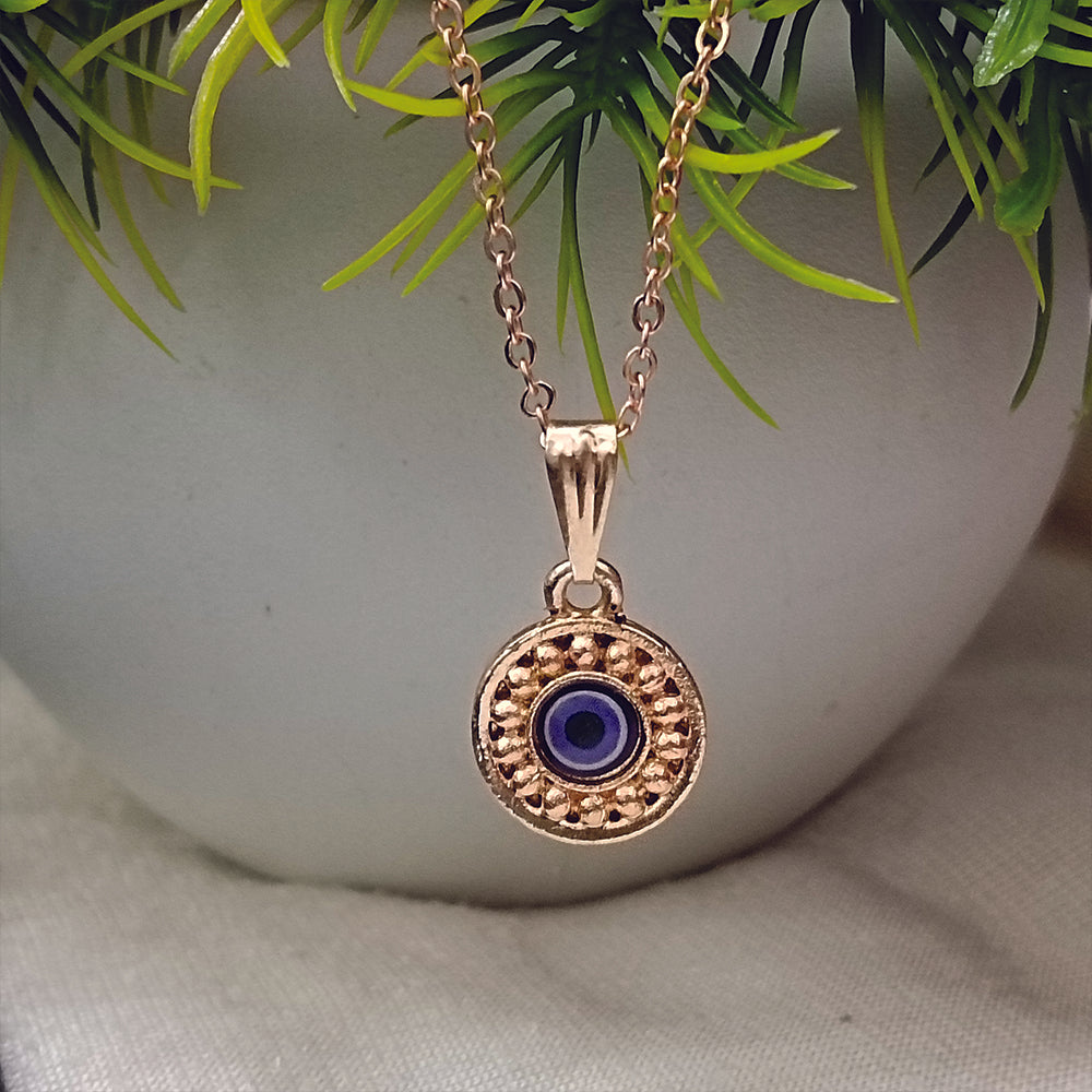 JewelMaze Evil Eye Chain Pendant - 1405012