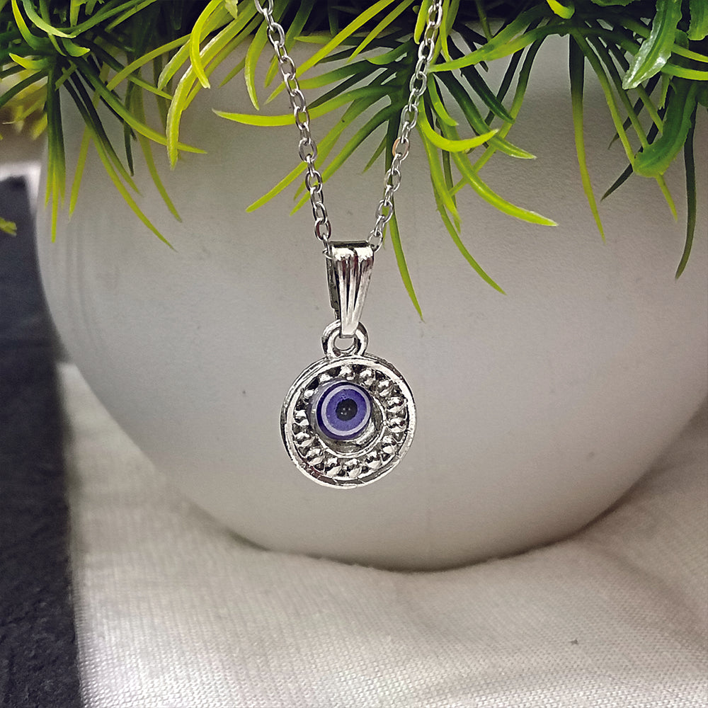 JewelMaze Evil Eye Chain Pendant - 1405024
