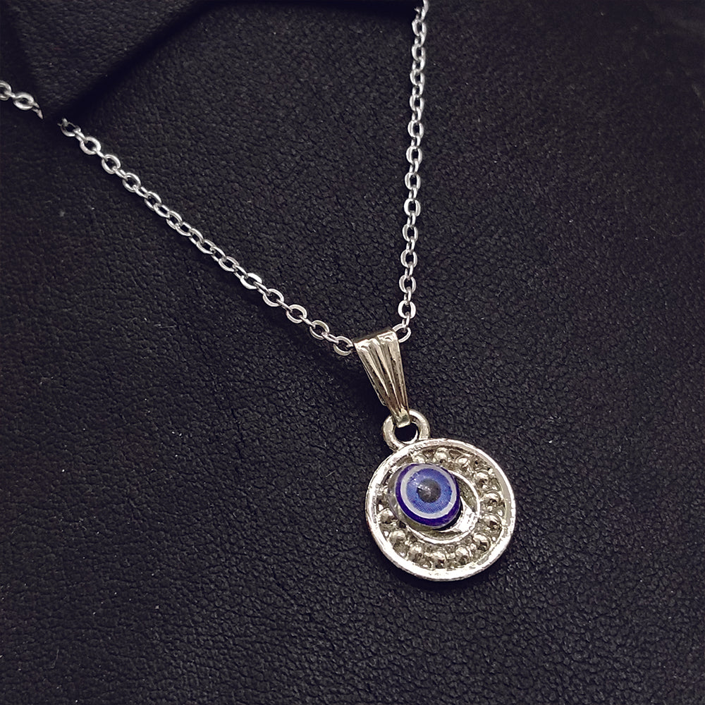 JewelMaze Evil Eye Chain Pendant - 1405024