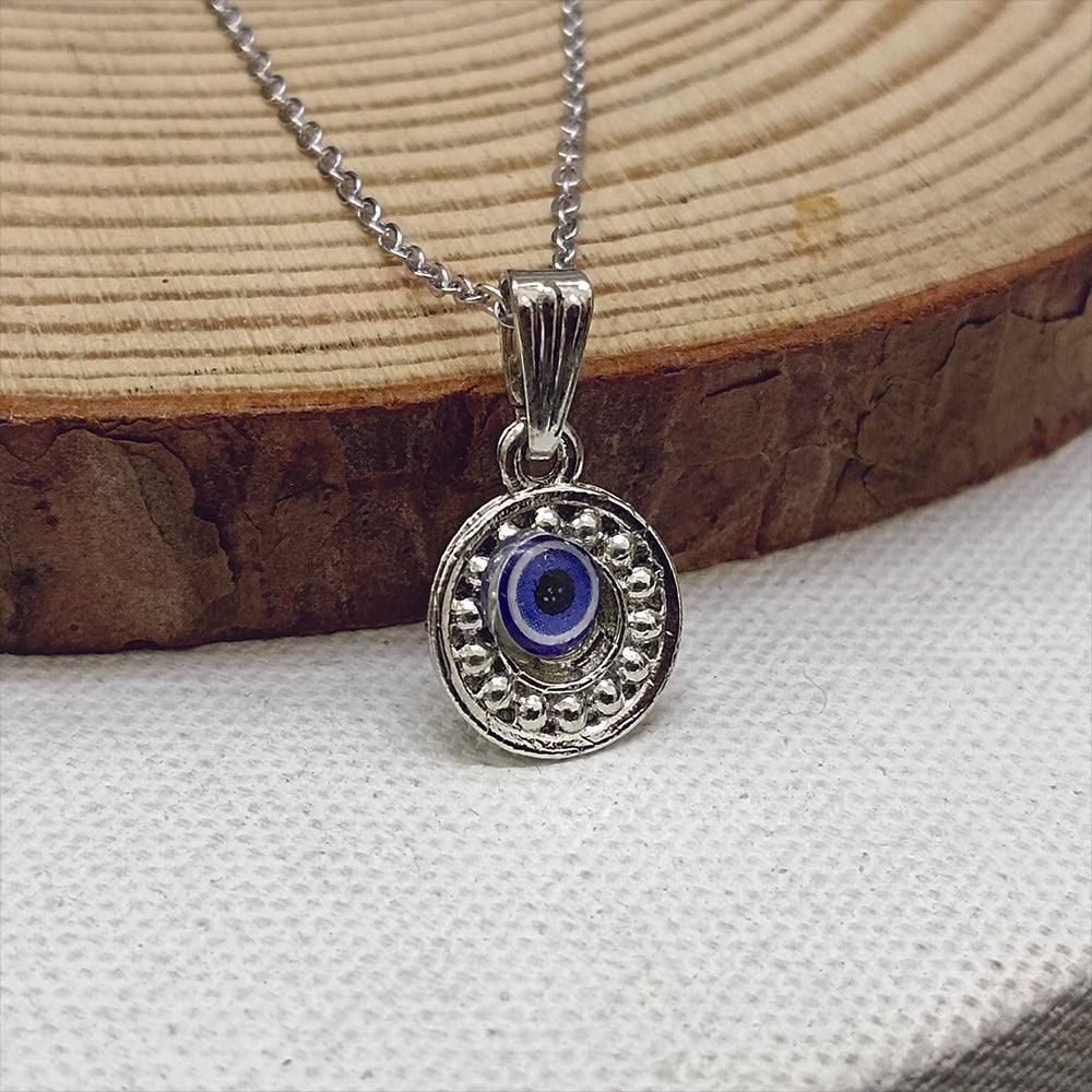 JewelMaze Evil Eye Chain Pendant - 1405024