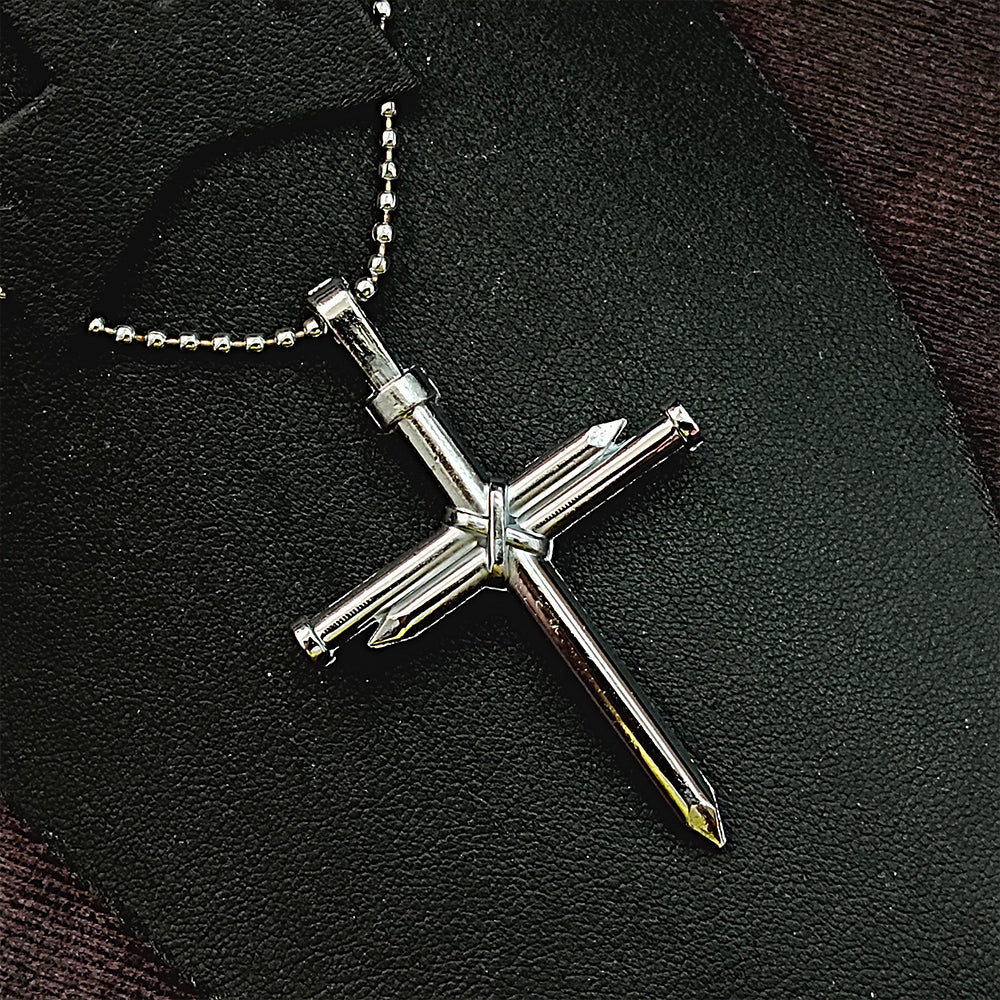 JewelMaze Cross Necklace for Men Women