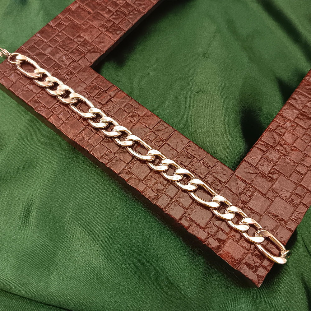 JewelMaze Classic Silver Bracelet For Men-1405242