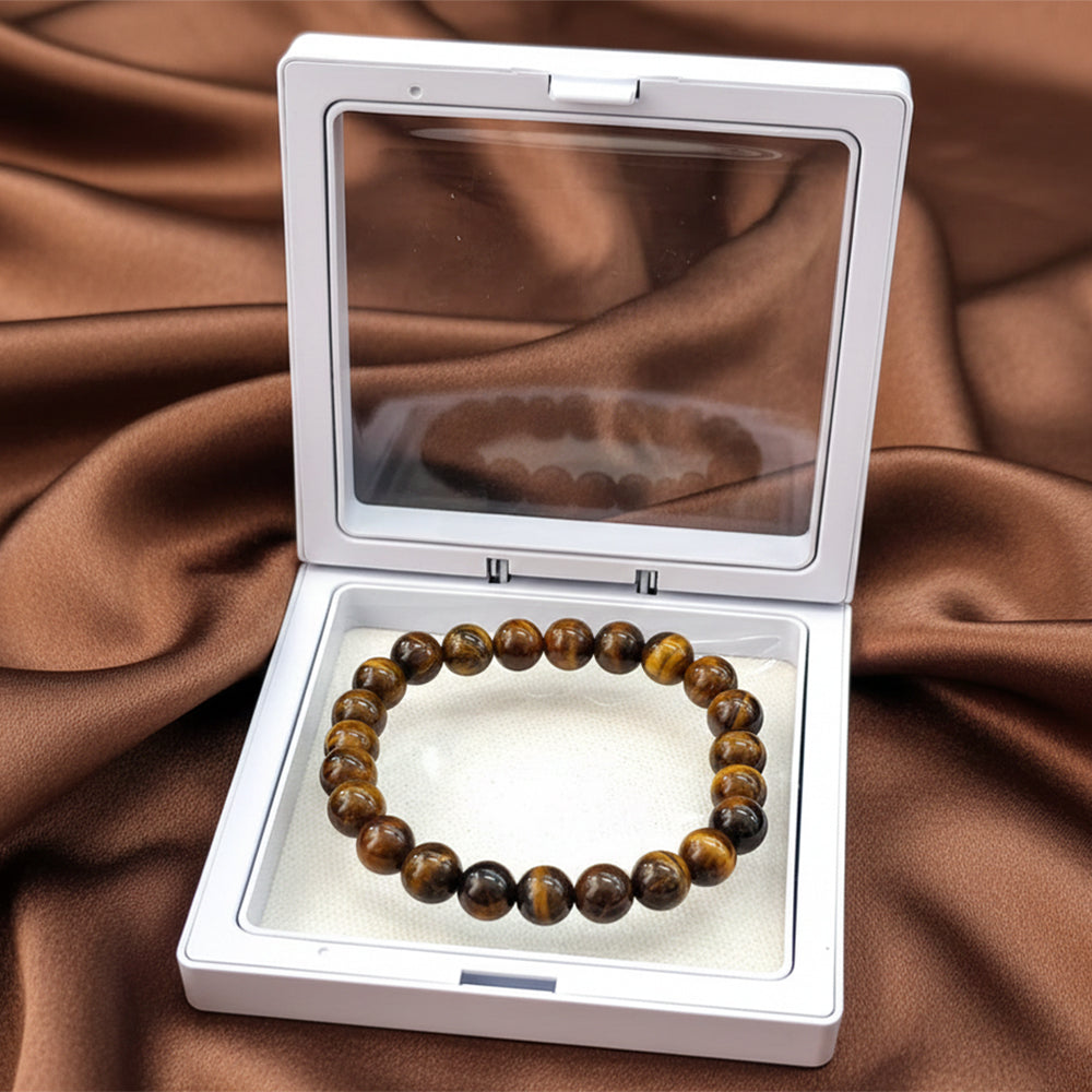 JewelMaze Tiger Eye Natural Stone Bracelet