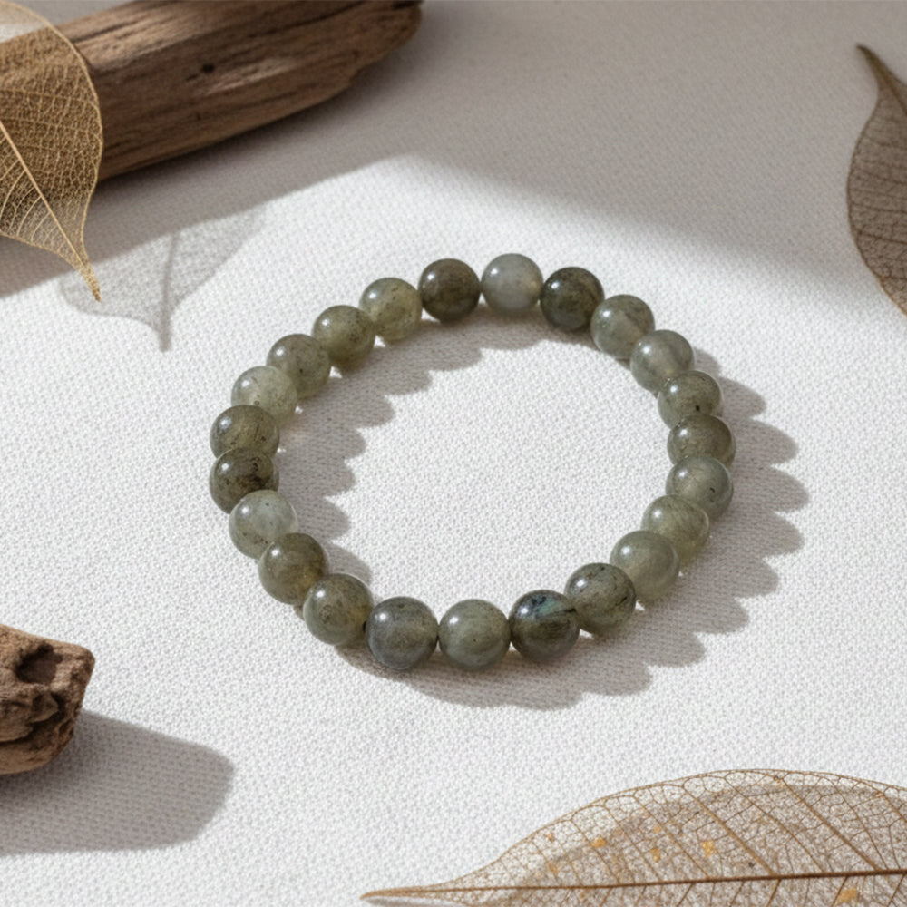 JewelMaze Labradorite Natural Stone Bracelet