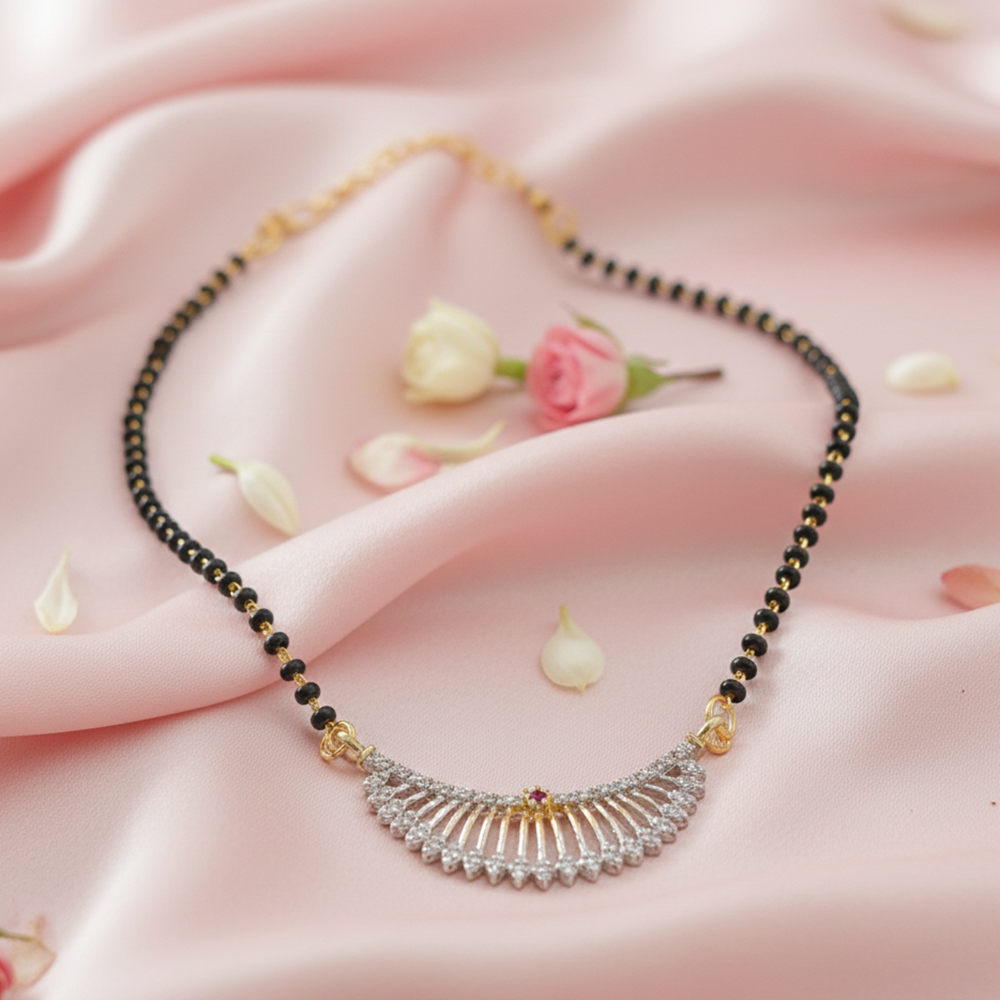JewelMaze Trendy Lightweight Mangalsutra for Daily Styling