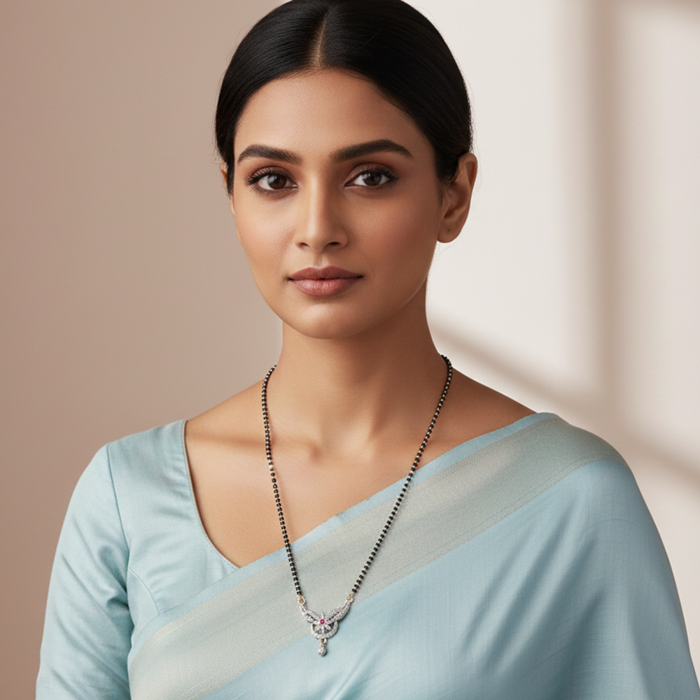 JewelMaze Simple & Stylish Mangalsutra for Daily Use