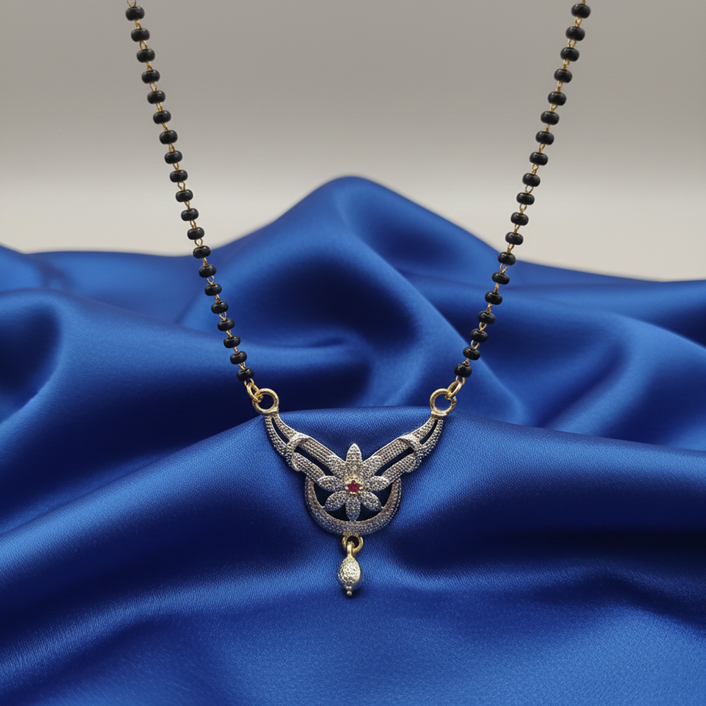 JewelMaze Simple & Stylish Mangalsutra for Daily Use