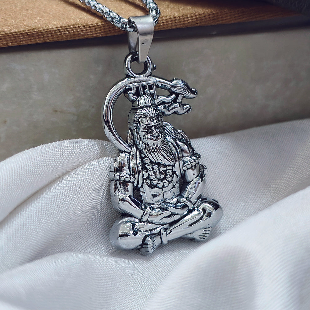 JewelMaze Hanuman Chain Pendant
