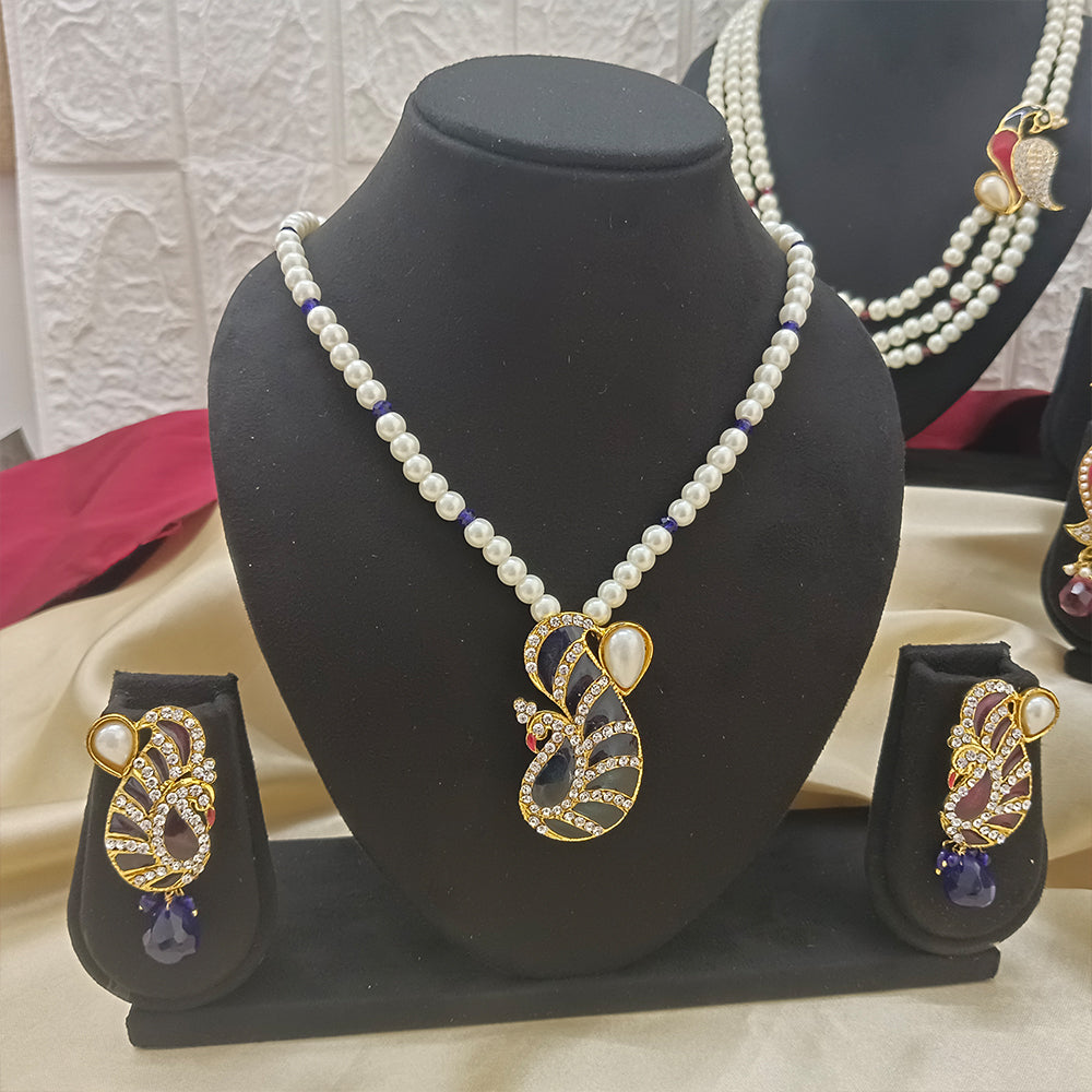 JewelMaze Set Of 3 Necklace Combo - 1005219