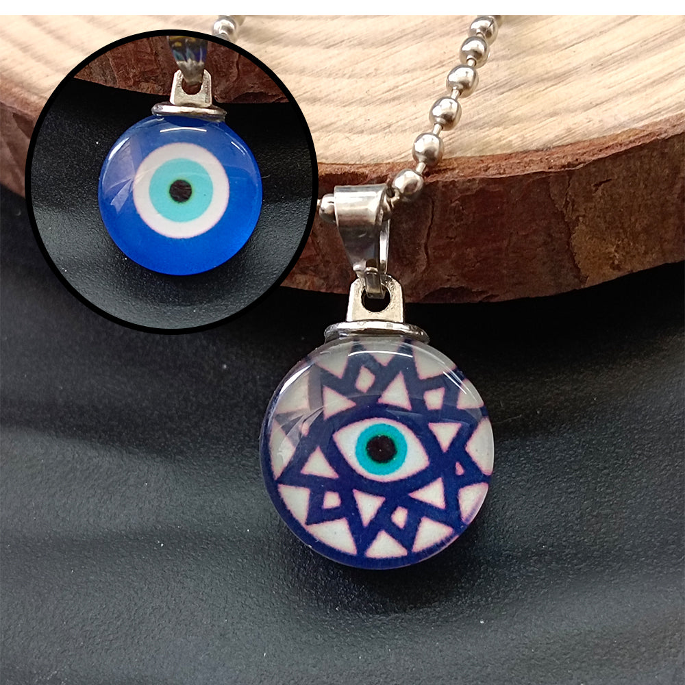 JewelMaze Evil Eye Chain Pendant