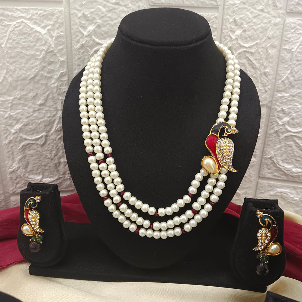 JewelMaze Set Of 3 Necklace Combo - 1005219