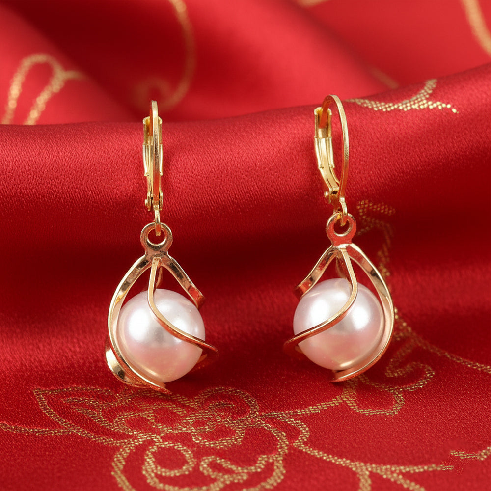 JewelMaze Set Of 6 Korean Style Anti Tarnish Earrings Combo