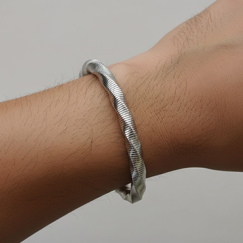 JewelMaze Silver Spring Bracelet