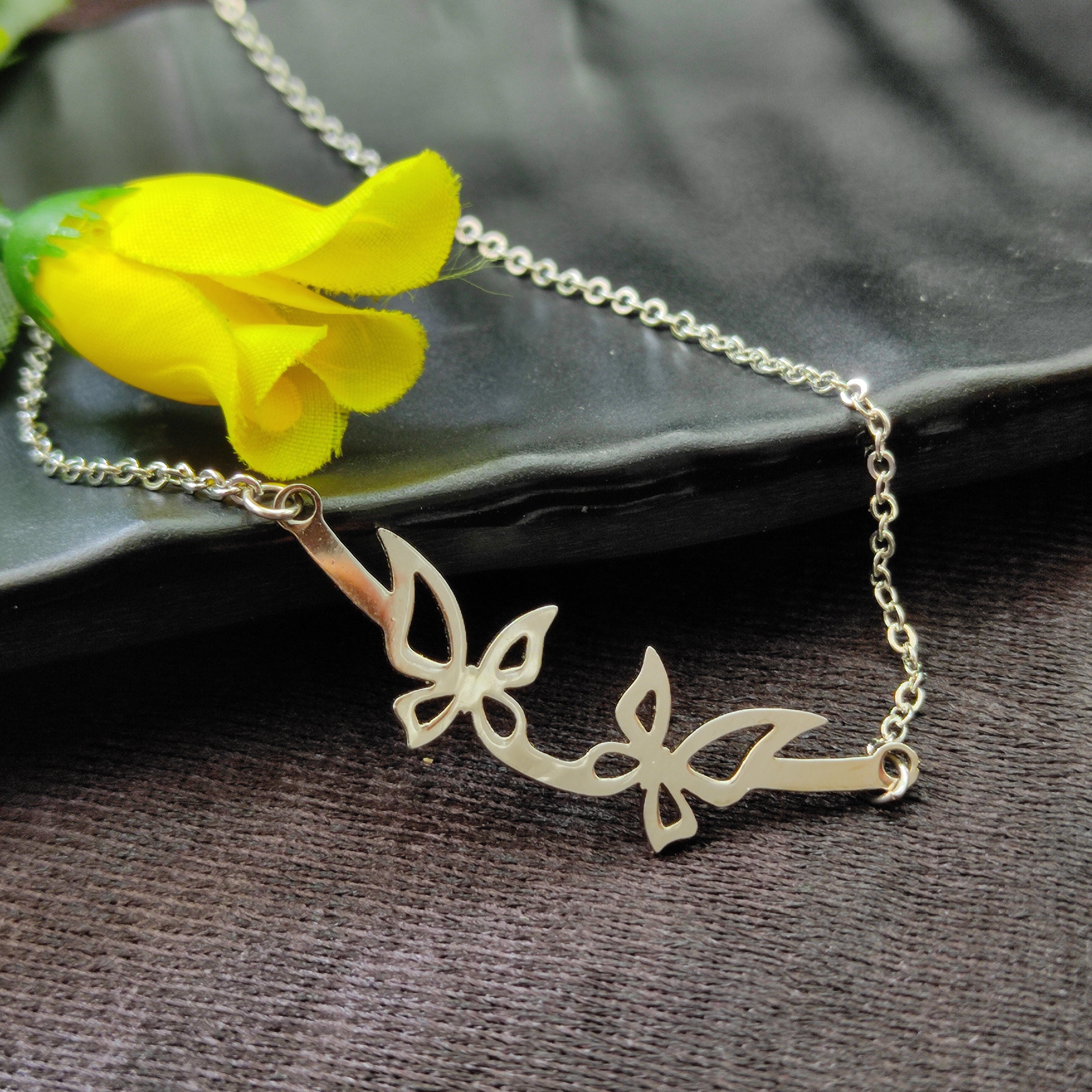 JewelMaze Butterfly Chain Pendants - 113114609RG