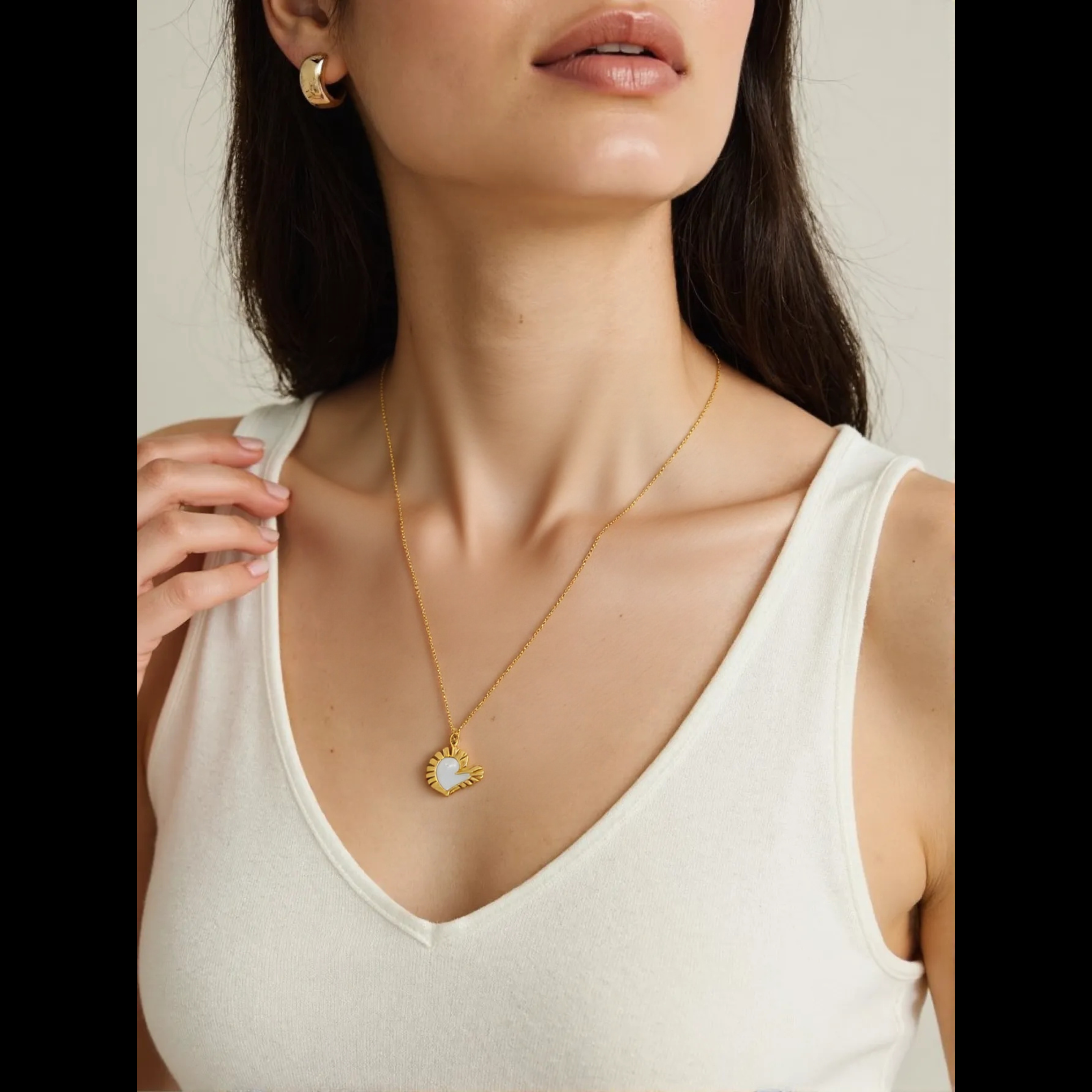 JewelMaze Stainless Steel  Necklace