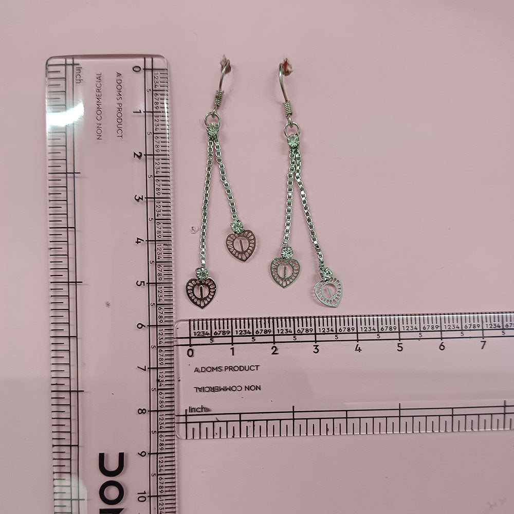 JewelMaze Radiant Crystal Stone Occasion Earrings for Women
