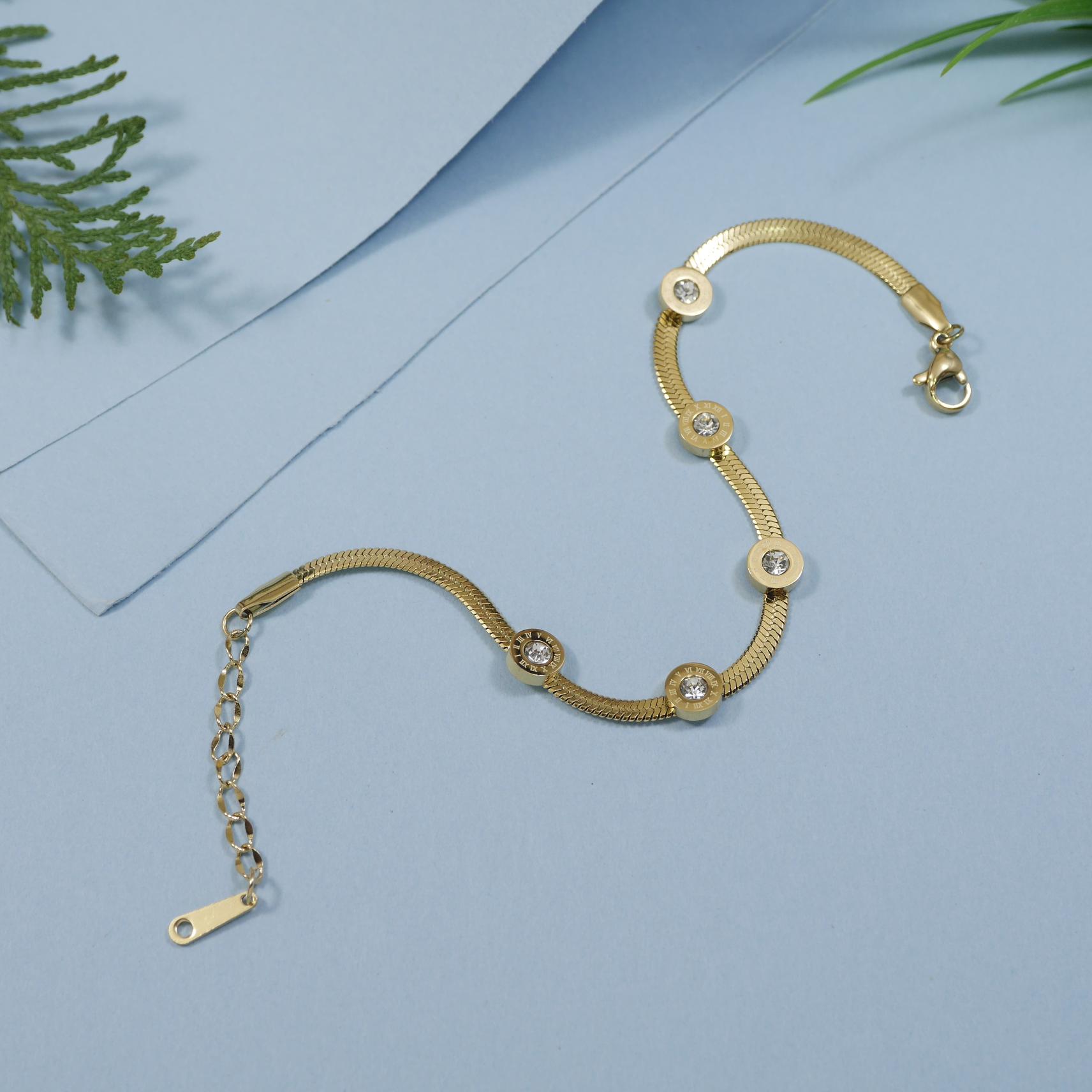 JewelMaze Stainless Steel Bracelet