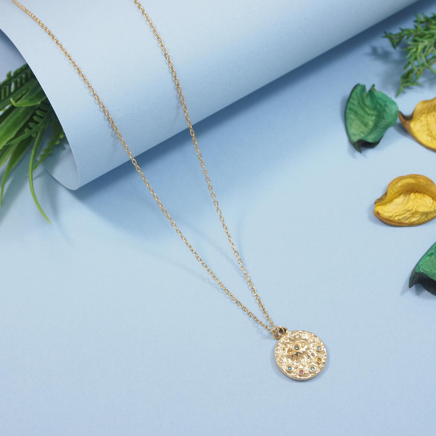 JewelMaze Stainless Steel  Necklace