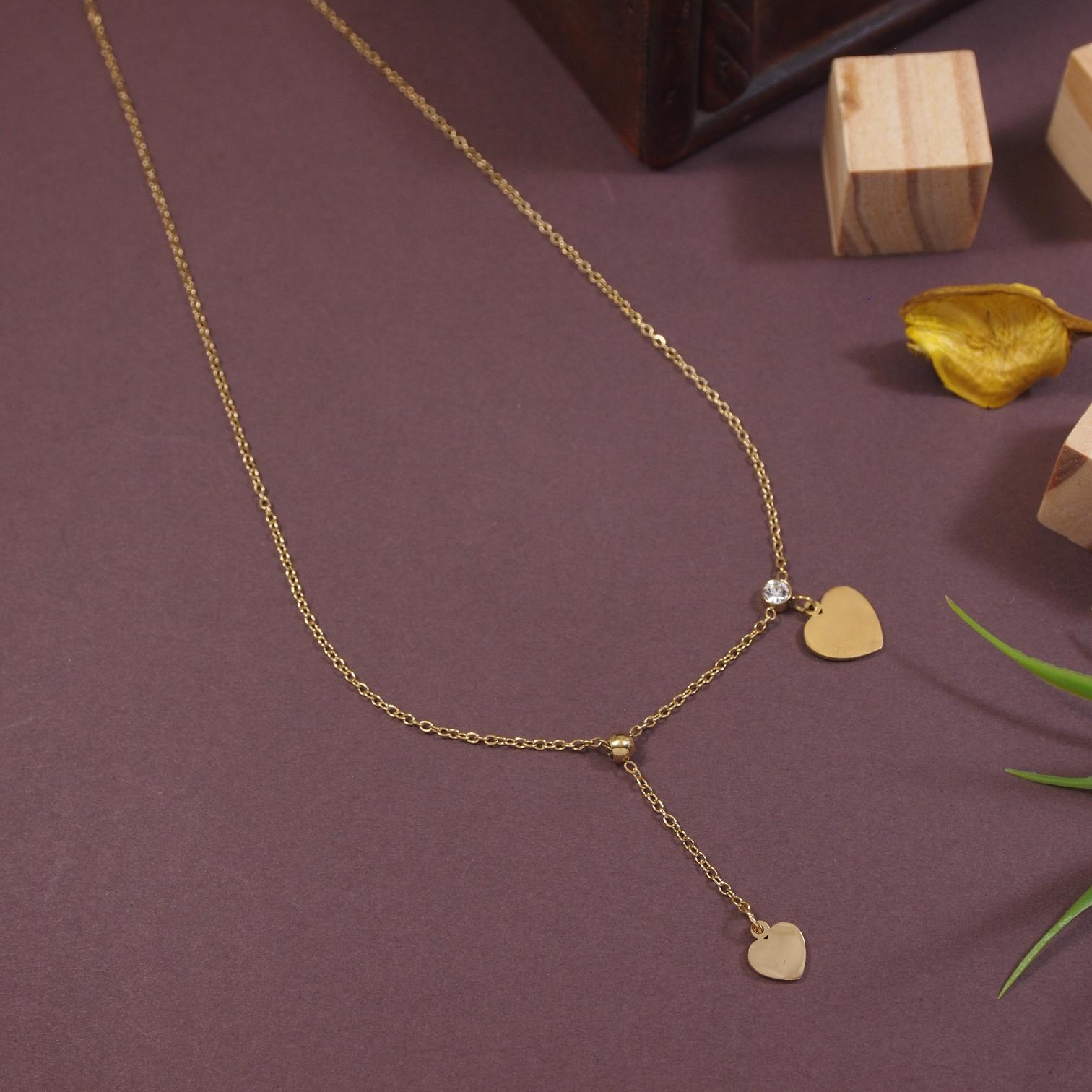 JewelMaze Stainless Steel  Necklace