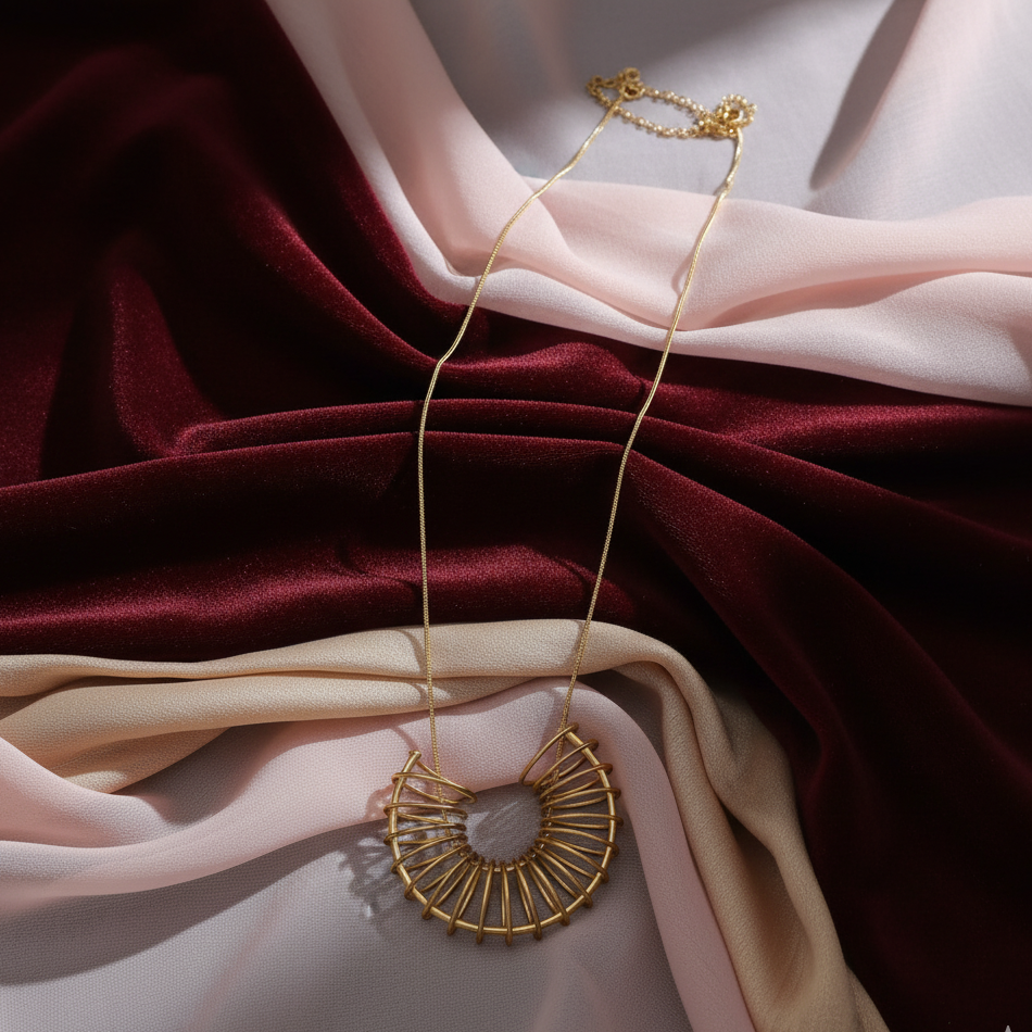 JewelMaze Demi Fine Anti Tarnish Necklace